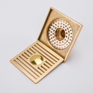 Κρυφή αποστράγγιση δαπέδου με αυτόματο κλείσιμο