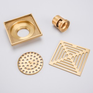 Deft σχεδιασμό πλάκα ένθετο γραμμική αποστράγγιση ντους ορείχαλκο τετραγωνική αποστράγγιση δαπέδου