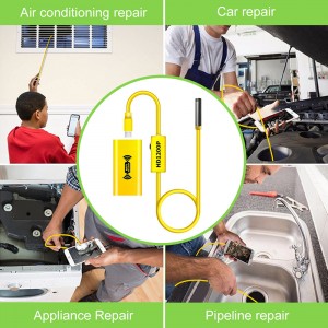 Ασύρματο ενδοσκόπιο 2.0 megapixel HD WiFi φωτογραφική μηχανή Borescope Micro Interface Αδιάβροχη φωτογραφική μηχανή επιθεώρησης Snake για Android, iOS και Wind...