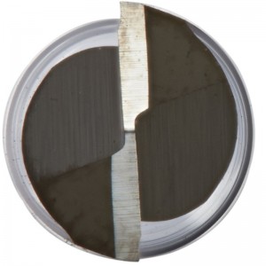 Premium μύλος άκρου στερεών καρβιδίων, εξαιρετικά μακρύς, 2 φλέβες, 1/4 \