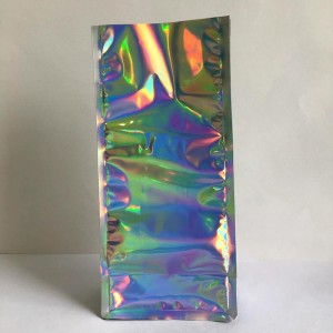 Προσαρμοσμένο τυπωμένο λογότυπο OEM λέιζερ επίπεδη κατώτατη στάση μέχρι τσάντα