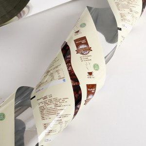 Προσαρμοσμένη ταινία συσκευασίας καφέ αλουμινόχαρτου