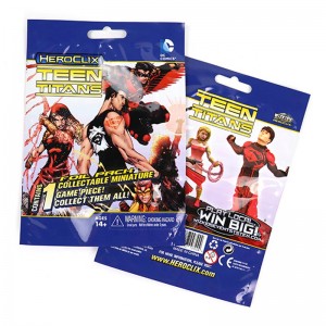 Νέα τσάντα συσκευασίας για μικρές τσάντες παιχνιδιών μίνι παιχνιδιών Υποστηρίζει προσαρμοσμένη σφράγιση φερμουάρ