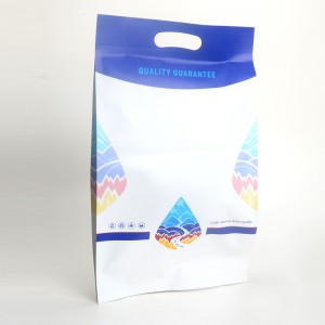 τσάντα για τα κατοικίδια ζώα τσάντα αλουμινίου πλαστικές πλαστικές σακούλες πυθμένα με κούρεμα λαβή κοπής οπών