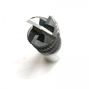 Μύλοι άλεσης από σκληρό χάλυβα, HRC45 με επίστρωση Tialn, 4 φλάστες, 1/4 \