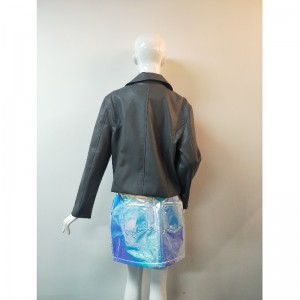 PURE COLLECTION ΜΑΥΡΟ PU BLKER JACKET RLWPJ0013N