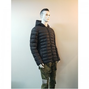 ΒΑΜΒΑΚΙ PUFFER NAVY ΜΕ ΚΟΛΙΕ RLMPC0010