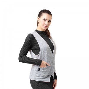 Θερμαινόμενο μέγεθος ζωνών ρυθμιζόμενης μπαταρίας Ηλεκτρική ζεστή γιλέκα για πεζοπορία Camping Outdoor