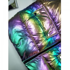 ΧΡΩΜΑΤΙΣΜΕΝΗ ΕΠΙΧΡΙΣΜΕΝΗ ΕΠΙΦΑΝΕΙΑ PUFFER LADIES RLWPC0010