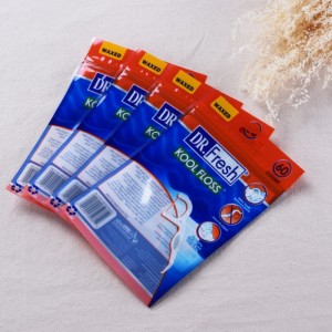 Προσαρμοσμένο φύλλο αλουμινίου προσώπου θερμοσυγκόλλησης προσώπου Τσάντες συσκευασίας μάσκας / Καλλυντική θήκη συσκευασίας μά...