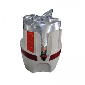 Υγρό Συσκευασμένο Προσαρμοσμένη πλαστική τσάντα σε κουτί Χυμός πόσιμου νερού 5 L Aseptic Πακέτα τσάντα για το γάλα