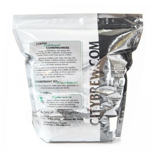 Κίνα Τσάντες Συσκευασίας Τροφίμων Τσιμπίδα Zip Lock Σφραγισμένο Τσάι ή Τσάντες Καφέ Θερμό Συσκευασία Φερμουάρ