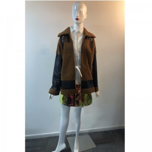 ΓΥΑΛΙΝΟ ΜΠΛΟΥΖΑΚΙ ΓΥΝΑΙΚΕΙΑΣ ΜΕ ΠΟΡΤΟΚΑΛΙ RLWPJ0031