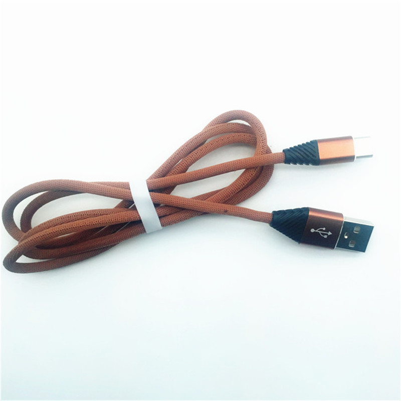 KPS-1004CB TYPE C Προσαρμοσμένη βαμβακερή ύφανση 1m USB 2.2 Τύπος φόρτισης υψηλής ταχύτητας c Καλώδιο USB