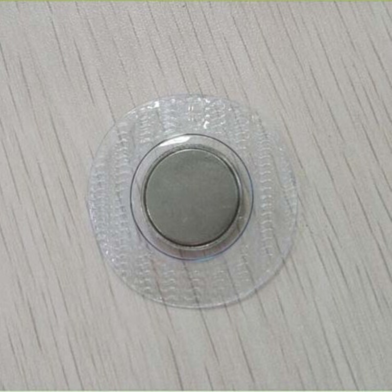 Υψηλής ποιότητας N35 NdFeB πλαστικοποιημένο κρυμμένο μαγνητικό κουμπί