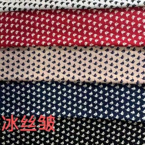 Υφαντά σιφόν φόρεμα επί τόπου ενδύματα ύφασμα χονδρικής