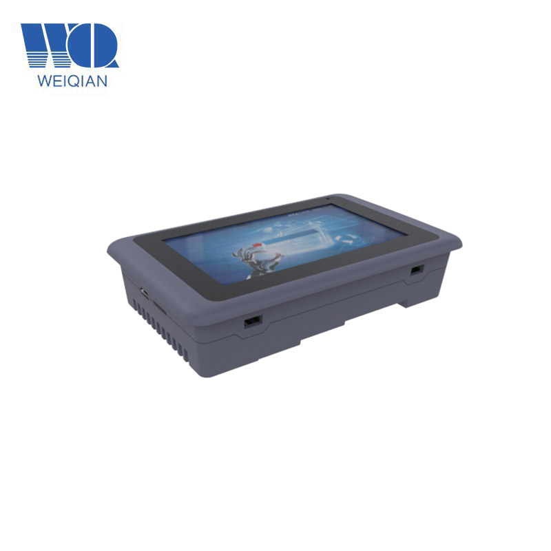 4.3 ιντσών ενσωματωμένο πληκτρολόγιο αφής PC Wince PC-Tablet PC με ενσωματωμένο τοίχο χωρίς ανεμιστήρα