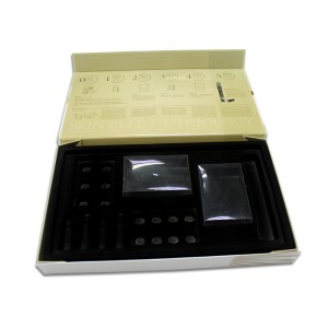 Τύπος προσαρμοσμένου βιβλίου Gift Box για καλλυντική συσκευασία