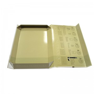 Τύπος προσαρμοσμένου βιβλίου Gift Box για καλλυντική συσκευασία