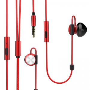 Μαγνητική απορρόφηση στερεοφωνικού ήχου HiFi ενσύρματο ακουστικό