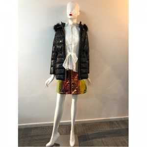 ΓΥΑΛΙΝΟ ΠΟΥΦΕΡ ΓΥΝΑΙΚΩΝ ΜΕ ΜΑΥΡΟ RLWPC0082