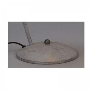 Επιτραπέζιο φωτιστικό με μεταλλική λειτουργία προσαρμογής σκίασης και λευκό ματ χρυσό