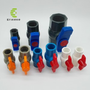 Βαλβίδα υψηλής πίεσης από PVC υψηλής πίεσης (Απλό άκρο, άκρη, άκρο σπειρώματος)