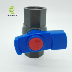 Η βαλβίδα με σφαιρίδια υψηλής πίεσης υψηλής πίεσης PVC