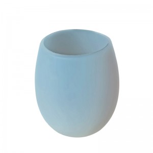 Υαλοπίνακες γυαλιού από σιλικόνη εξωτερικού χώρου Άθραυστα κύπελλα σιλικόνης