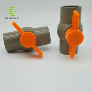 Η σφαιρική βαλβίδα PVC-U για πόσιμο νερό