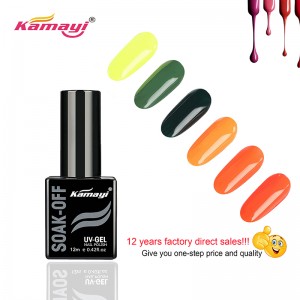 Kamayi 72 Χρώματα12ml, Uv Gel Nail Polish Χονδρικό Uv Gel Polish