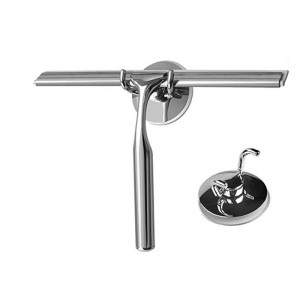 Επαγγελματικές σπάτουλες από ανοξείδωτο χάλυβα για ντουζιέρες υαλοπινάκων υαλοπινάκων με κάτοχο γάντζων αναρρόφησης