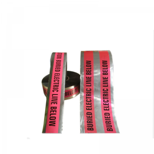 Κατασκευές κυκλοφορίας Προσαρμοσμένα χρώματα Προειδοποιητική ταινία αλουμινόχαρτου