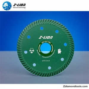 Κίνα μαχαίρι διαμάντι ξηρό κομμένο για κοπή πλακιδίων πέτρα