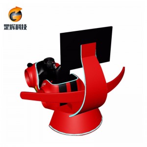 Racing Simulator VR Machine Παγκόσμια θερμή πώληση θεματικό πάρκο εξοπλισμού τριών αξόνων vr αγωνιστικό αυτοκίνητο