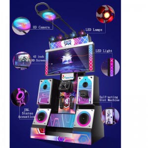 εσωτερική 9d vr μουσική χορό παιχνίδι χορεύτρια προσομοιωτή