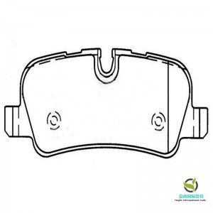 Τακάκια φρένων (OE: LR019627)