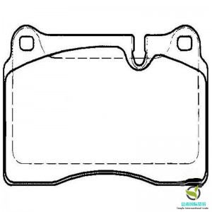 Τακάκια φρένων (OE: SFP500070)