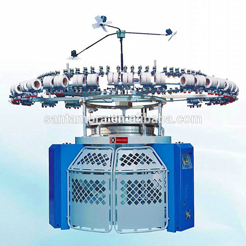 Hot πώληση υψηλής ταχύτητας μηχανογραφημένη κυκλική μηχανή πλέξιμο