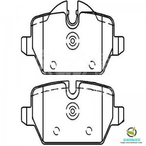 Τακάκια φρένων (OE: 3421 9808172)