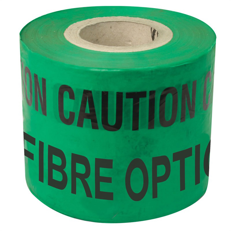 Προσαρμογή PVC /PE Underground Cable Warnier Barrier Tape Marker Barricade Tape