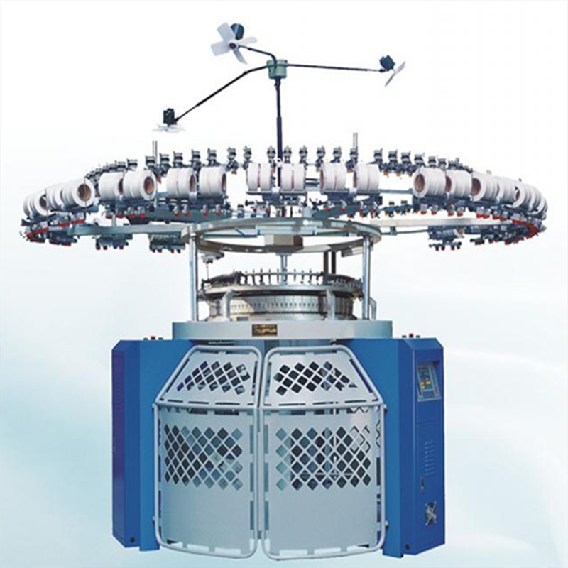 Υψηλής ταχύτητας βιομηχανική κορυφαία ποιότητα ενιαία τιμή εργοστασίων της Τζέρσευ μηχανογραφημένη κυκλική κατασκευαστές πλεκτών μηχανών