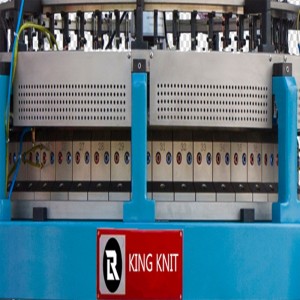 Korea 4 track single jersejacquard κυκλική μηχανή πλεξίματος