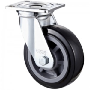 Βαρύ φορτίο, επικαλυμμένο με χρώμιο με μαύρο τροχό TPE