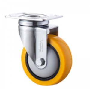 Μέτριο φορτίο, επικαλυμμένο με χρωμίο με ρόδα Orange TPE