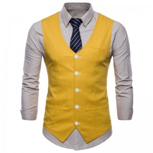 100% Polyester Woven Vest/ Waistcoats