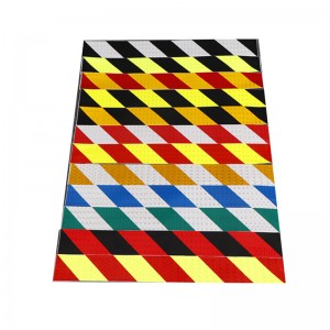 ["Αδιάβροχη χαμηλή τιμή υψηλής έντασης δωρεάν προειδοποίηση ασφάλειας κυκλοφορίας δειγμάτων έθιμο τυπωμένο γαλάζιο ανακλαστική...