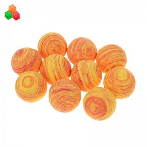 Νέο προϊόν υψηλής ποιότητας eva αφρό μπάλα προσαρμοσμένο μέγεθος εκτύπωσης μαλακό μπάλες αφρού eva για γκολφ \/ μασάζ \/ παιδική χαρά