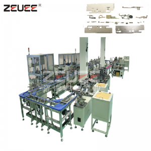 Παράθυρο και πόρτα αξεσουάρ κλειδαριά αυτόματη μηχανή συναρμολόγησης