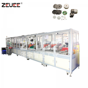 Εξομάλυνση ρομπότ ροδών πλευρά πλευρική βούρτσα σετ αυτόματη μηχανή συναρμολόγησης